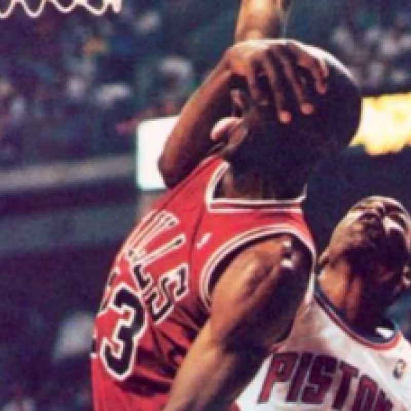 Las defensas de los Bad Boys sobre Michael Jordan eran tremendas.