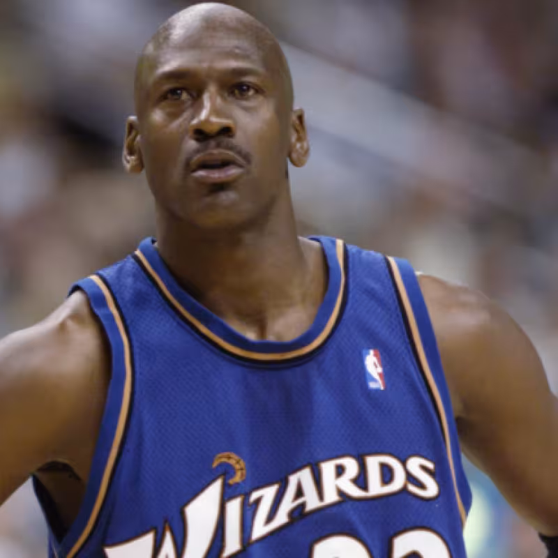 La historia más negra de Michael Jordan en la NBA con Washington Wizards "Foto: Slamonline.com"