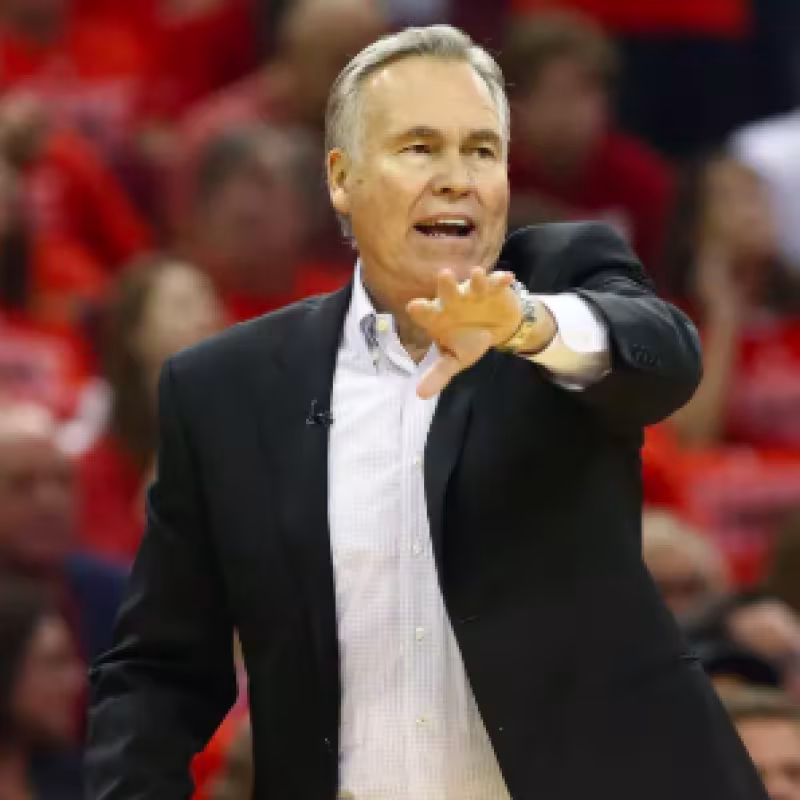 Mike D'Antoni, entrenador de los Rockets.