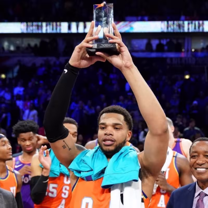 Miles Bridges, MVP del Rising Stars entre el Team USA y el Team World