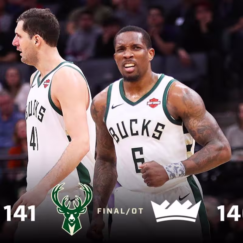 Mirotic lidera en la prórroga el triunfo de los Bucks ante los Kings