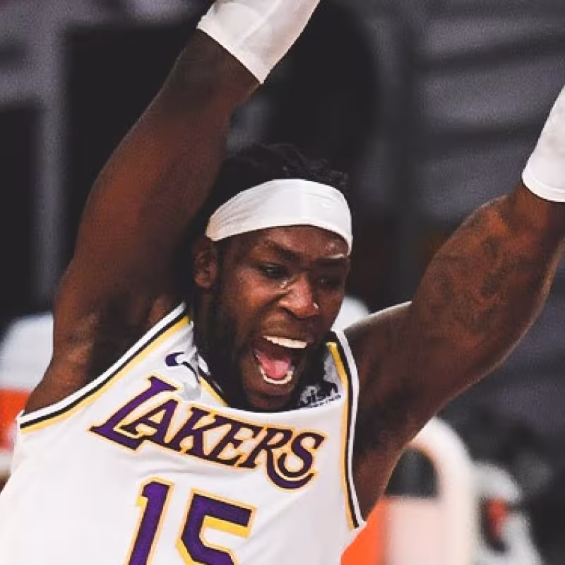 Montrezl Harrell, jugador de Los Angeles Lakers.