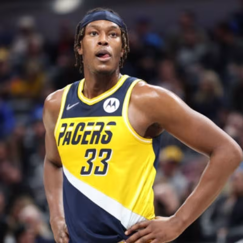 Myles Turner, jugador de Indiana Pacers.
