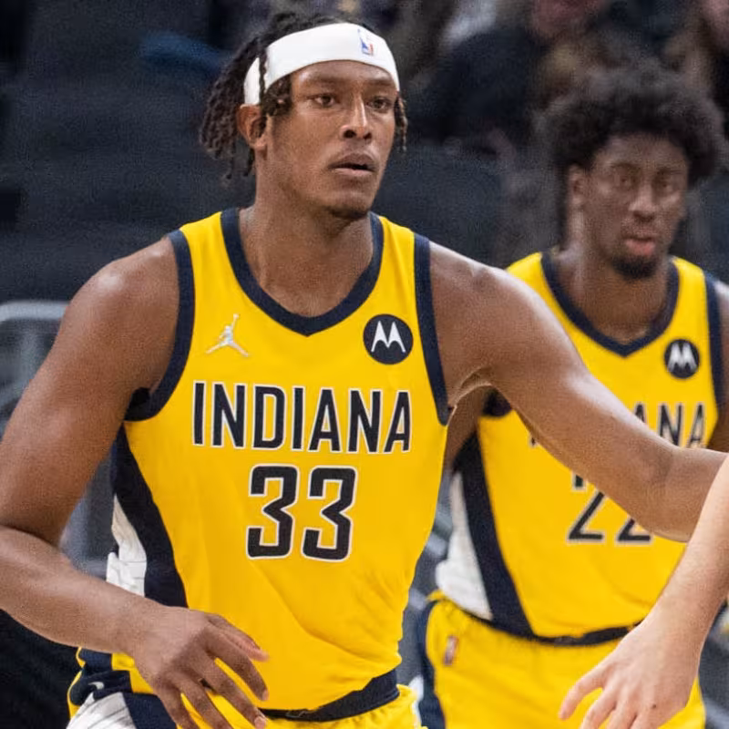 Myles Turner, jugador de Indiana Pacers.