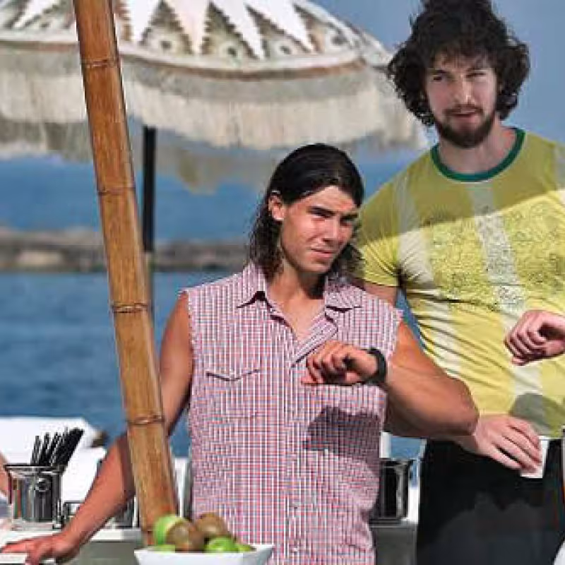 Pau Gasol saluda con una graciosa foto a Rafa Nadal