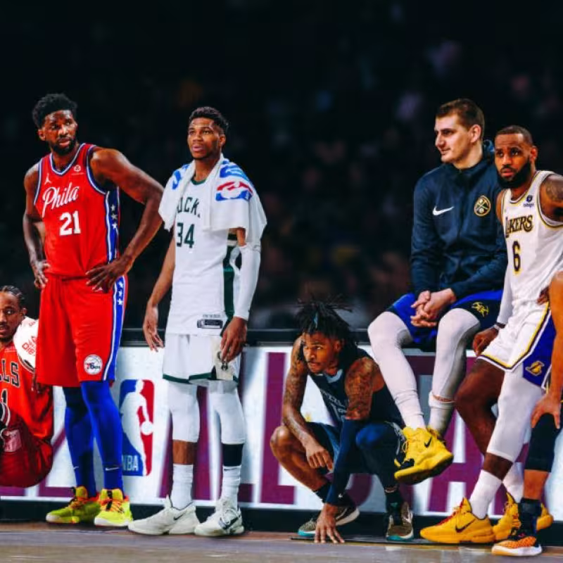 Los 10 titulares del All Star Game 2022, en un montaje de ESPN.
