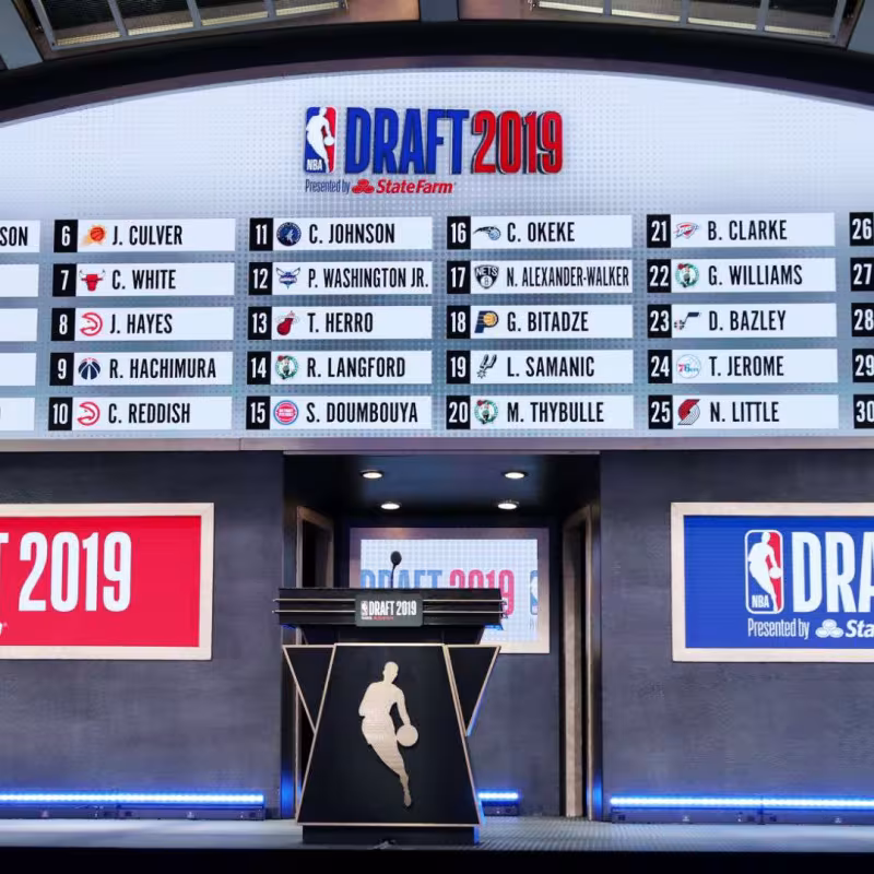 La NBA modifica la fecha de la lotería del Draft 2020