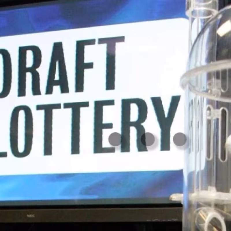 La lotería del Draft tiene lugar esta madrugada.