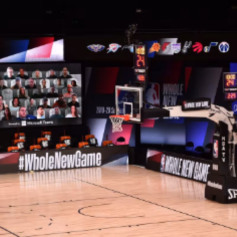La NBA espera tener público en los partidos