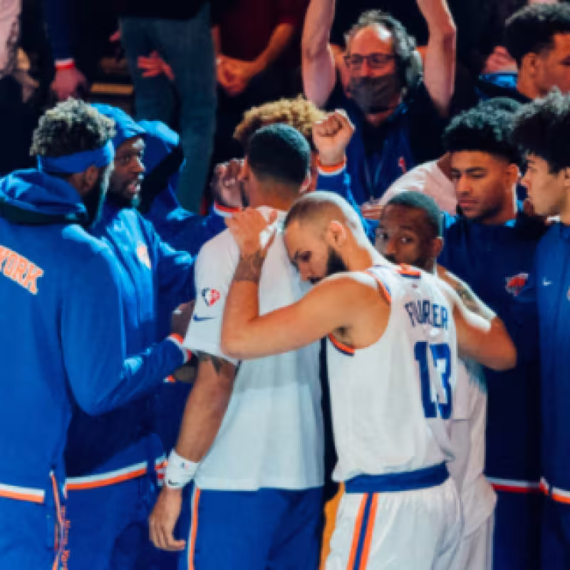Los Knicks pasan por encima de los Sixers en el Madison