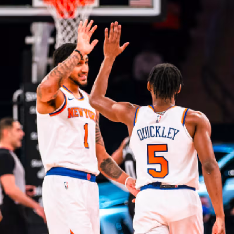 Paliza de los Knicks ante los Kings: los neoyorkinos, directos a los playoffs