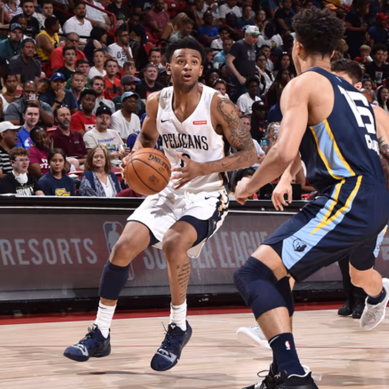 Alexander-Walker fue de los más destacados de la competición. Foto: nba.com