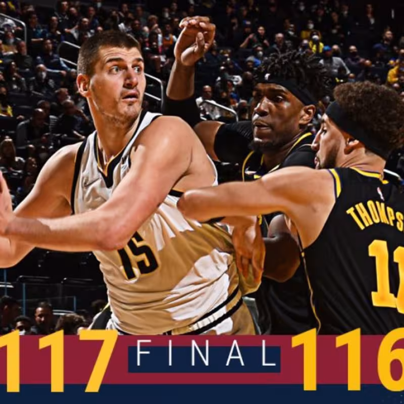 El MVP Nikola Jokic impone su ley ante los Warriors