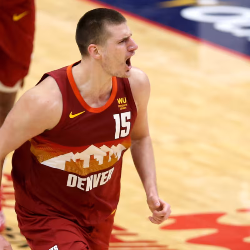 Nikola Jokic, estrella de la NBA.