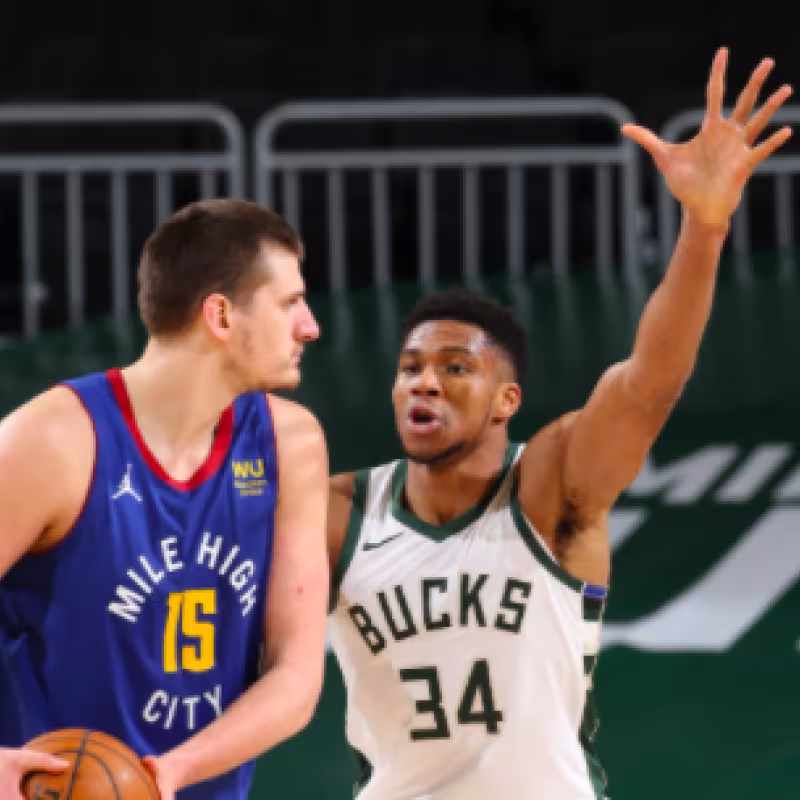 Nikola Jokic, ante Giannis Antetokounmpo.