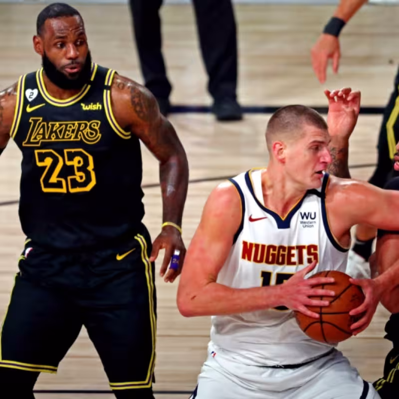 Nikola Jokic, sensaciones tras perder con Los Angeles Lakers. Foto: gettyimages