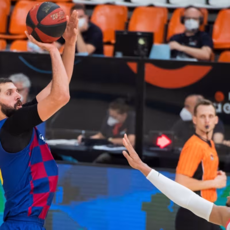 Nikola Mirotic, jugador del Barcelona Lassa.