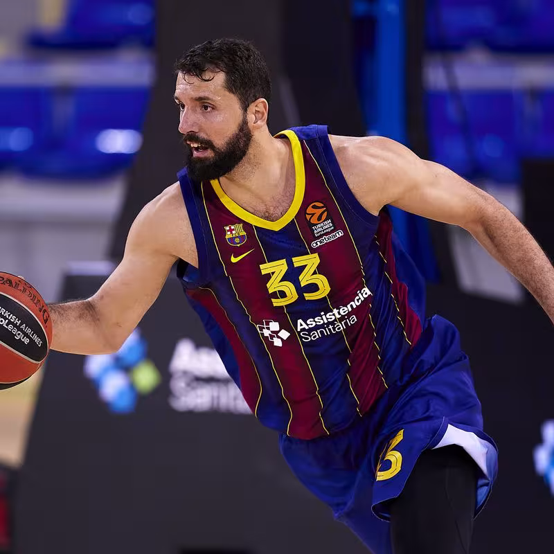 Nikola Mirotic, jugador del FC Barcelona.