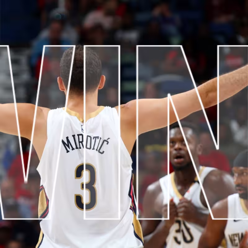 Nikola Mirotic, jugador de New Orleans Pelicans. Foto: @PelicansNBA