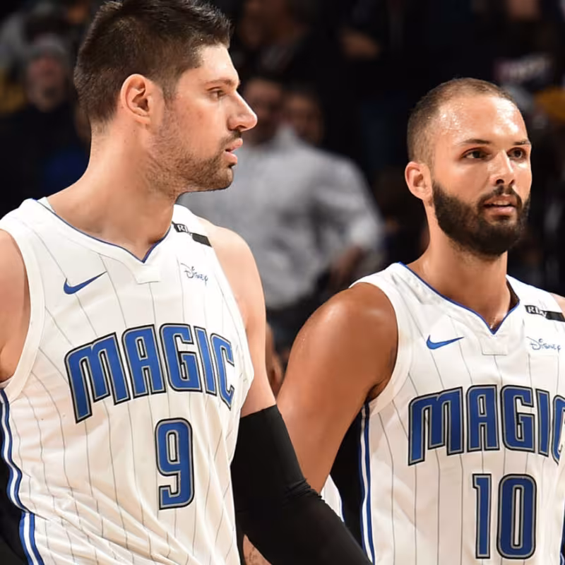 Nikola Vucevic y Evan Fournier han dejado de pertenecer a los Magic.