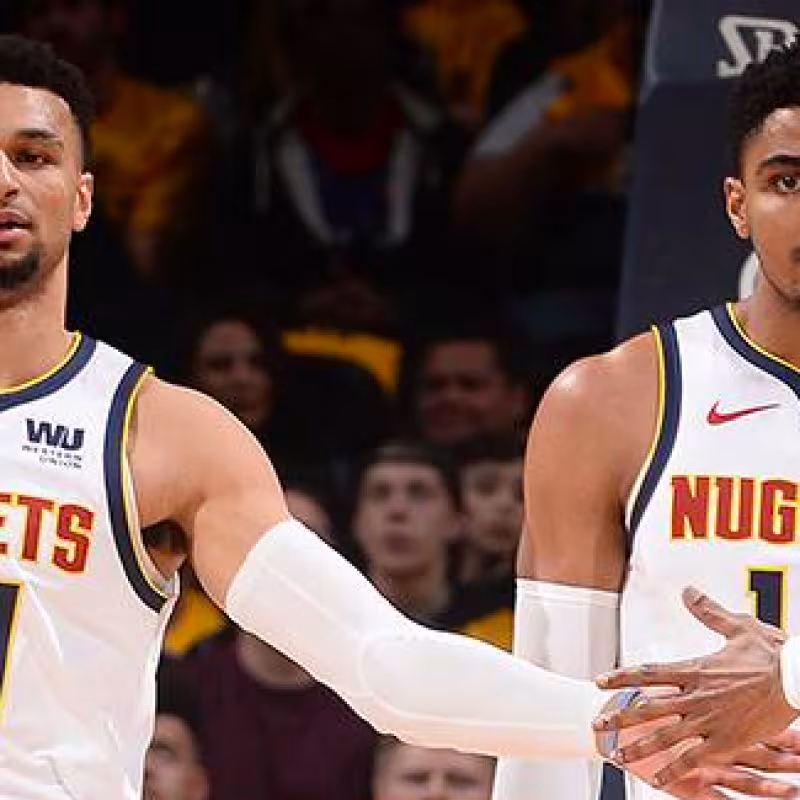 Los Nuggets avisan a los Warriors con una paliza ante los Wolves