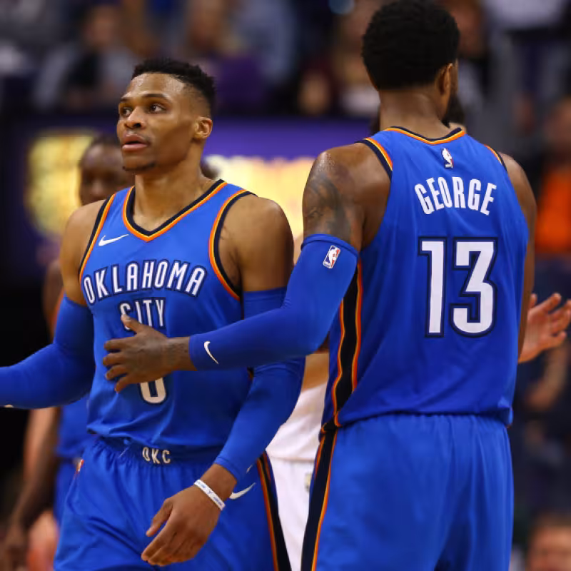 Paul George no duda de que Westbrook es un ganador