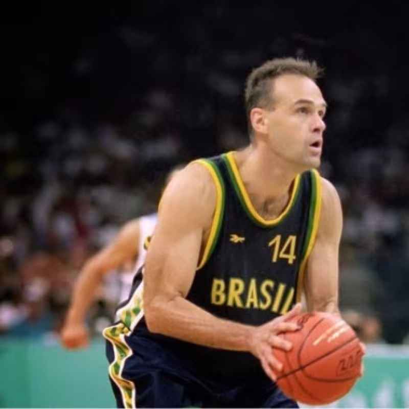 Óscar Schmidt, uno de los mejores brasileños de la historia. Foto: gettyimages