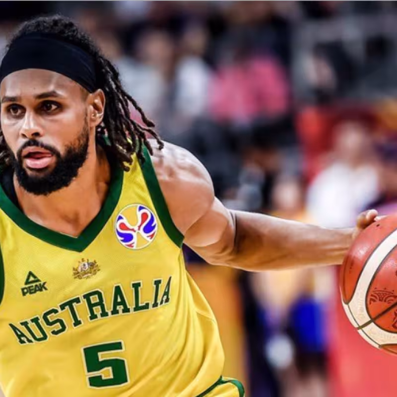 Patty Mills, jugador de Australia. 