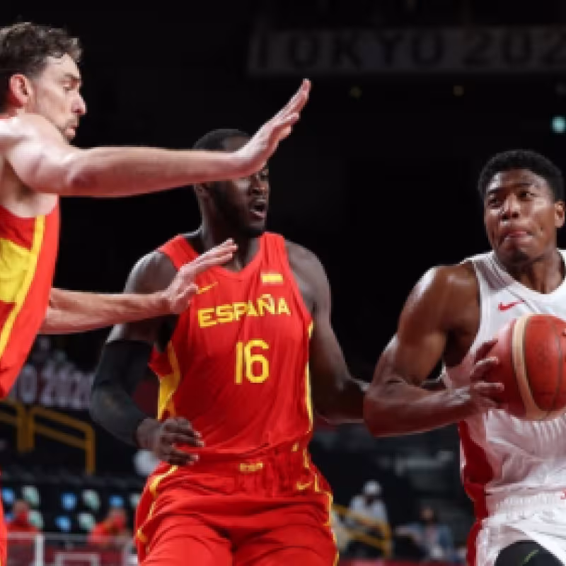España ante Japón en Juegos Olímpicos Tokio 2021. Foto: gettyimages