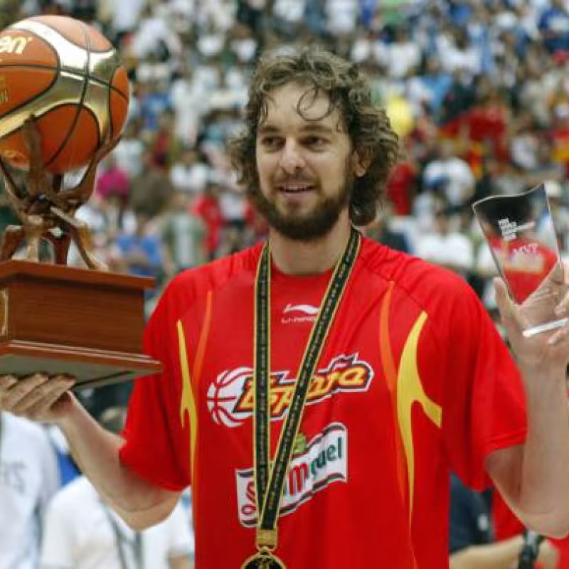 Pau Gasol ganó el Mundial de Japón 2006.