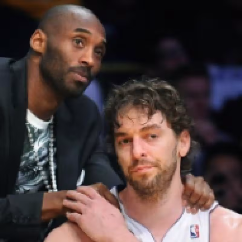 Pau Gasol se pone nostálgico en Twitter recordando su etapa junto a Kobe Bryant