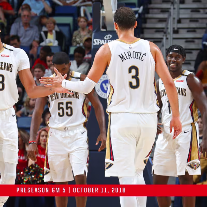 Los Pelicans pierden ante los suplentes de los Raptors pese a un brutal Anthony Davis