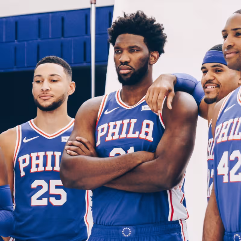 Los Sixers tienen un equipo muy competitivo. 