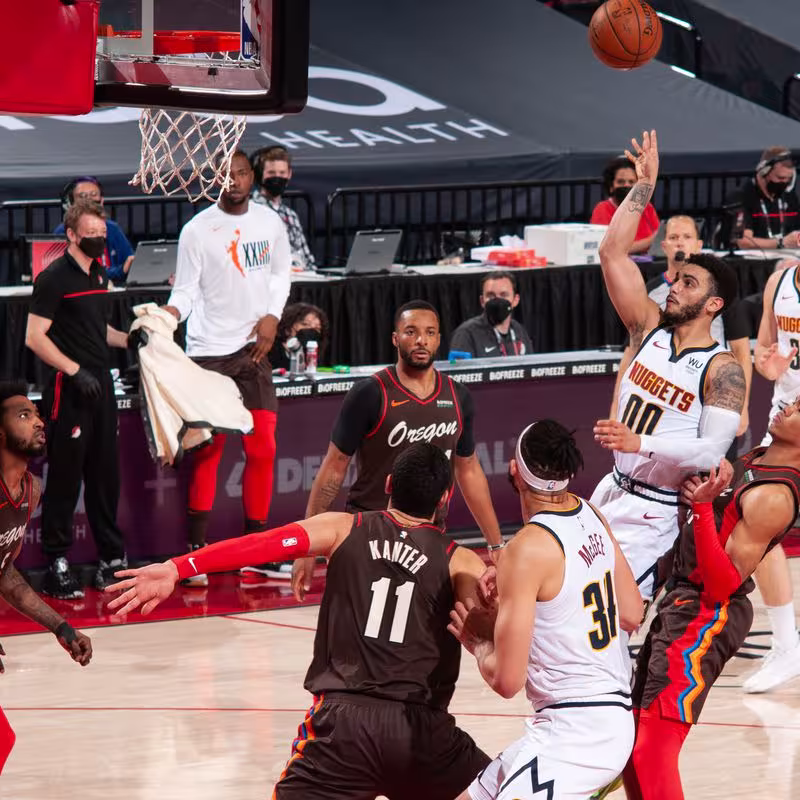 La curiosa fórmula de Portland Trail Blazers para colapsar el ataque de Denver Nuggets