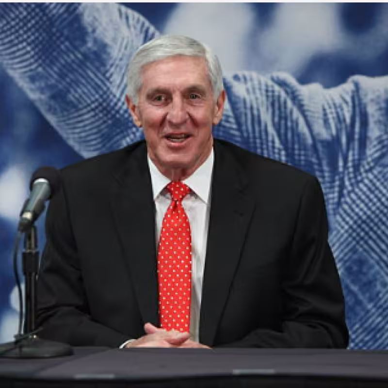 Quién fue Jerry Sloan. Foto: gettyimages