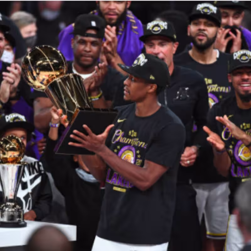 Rajon Rondo, campeón en Celtics y Lakers. Foto: gettyimages