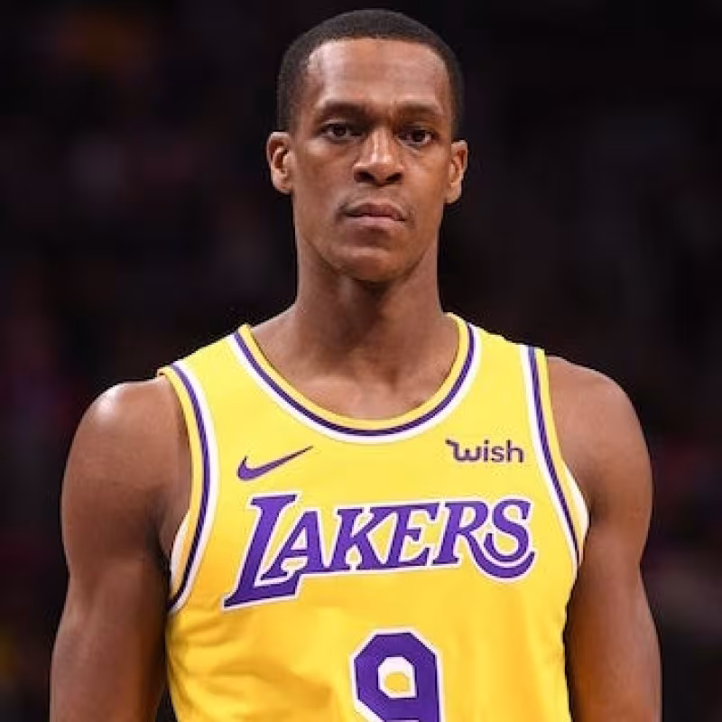 Rajon Rondo, jugador de Los Angeles Lakers.