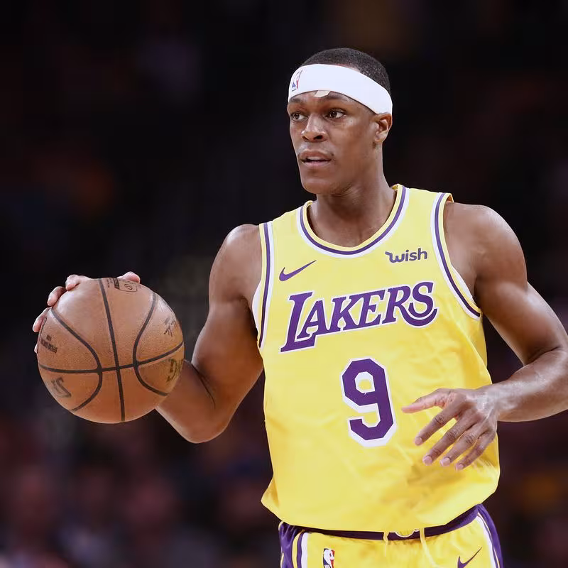 Rajon Rondo, problema para Los Angeles Lakers. Foto: gettyimages