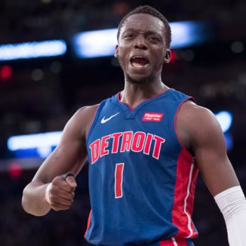 Reggie Jackson, jugador de Detroit Pistons.