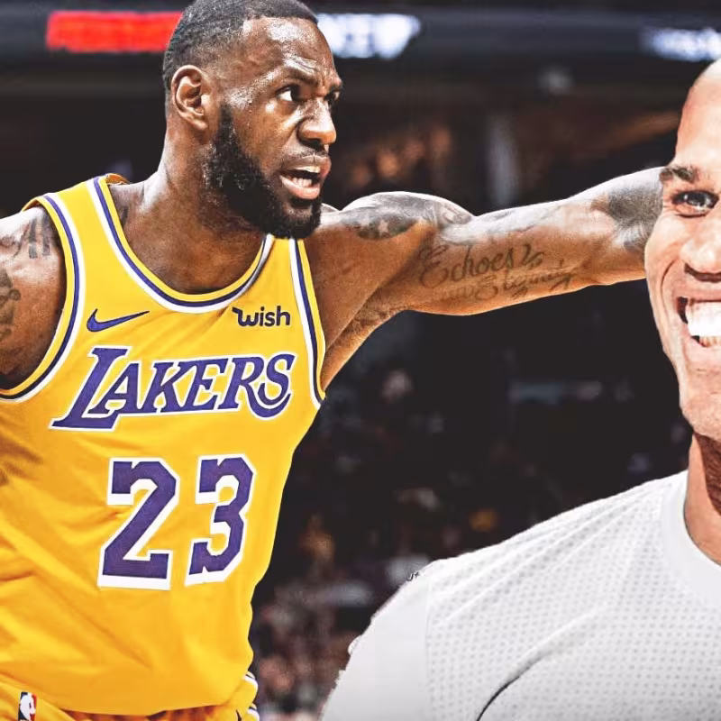 Richard Jefferson, antiguo compañero de equipo de LeBron James.