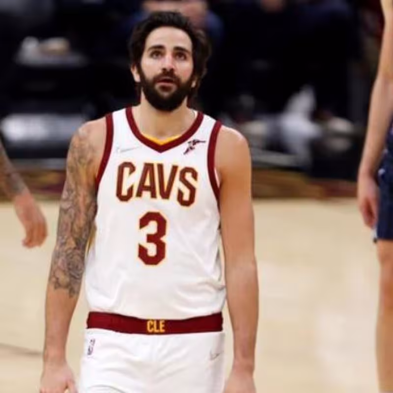 Ricky Rubio durante un encuentro con Cleveland Cavaliers "Foto: IU Sports"