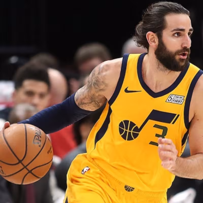 Ricky Rubio, jugador de Utah Jazz.