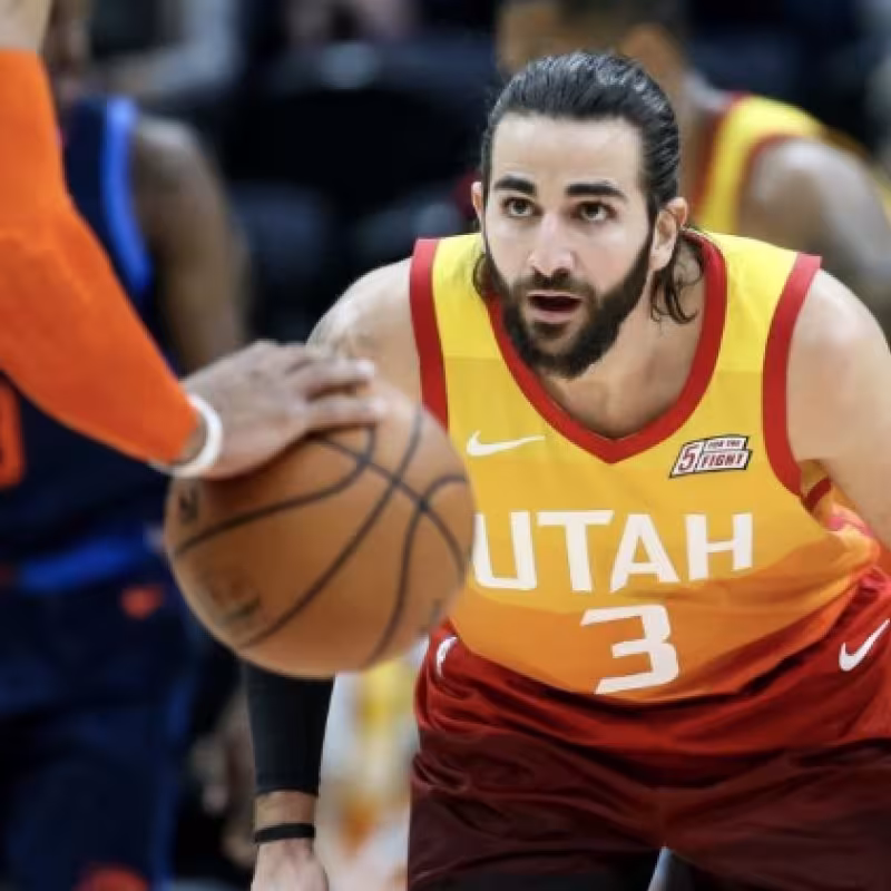 Ricky Rubio, jugador de Utah Jazz.