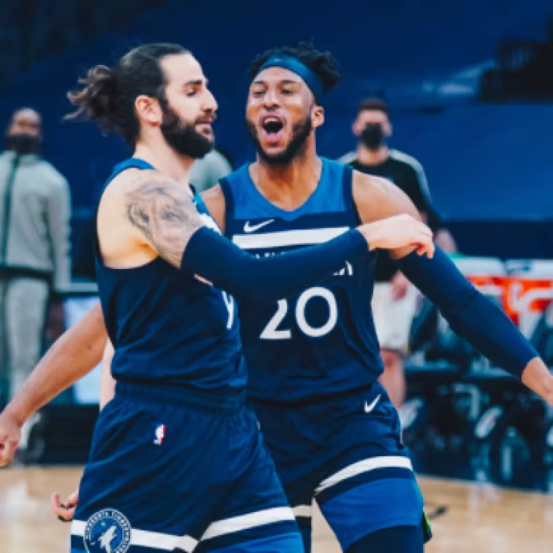 Ricky Rubio, jugador de Minnesota Timberwolves (otra vez).