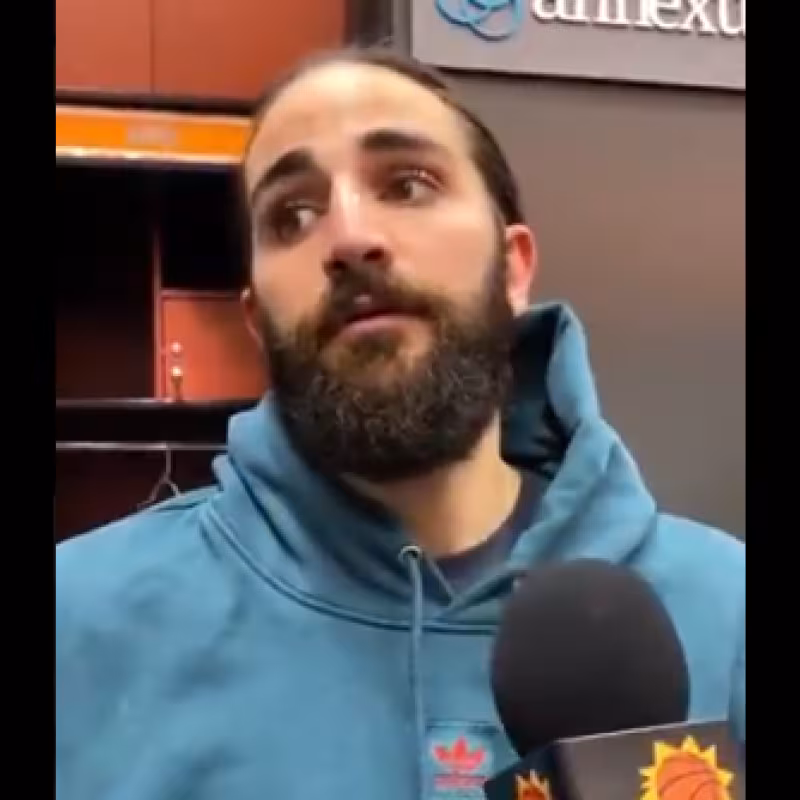Ricky Rubio, jugador de Phoenix Suns. 