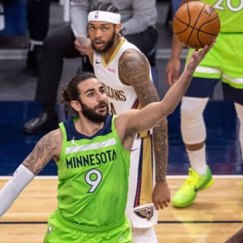 Ricky Rubio, jugador de Minnesota Timberwolves.