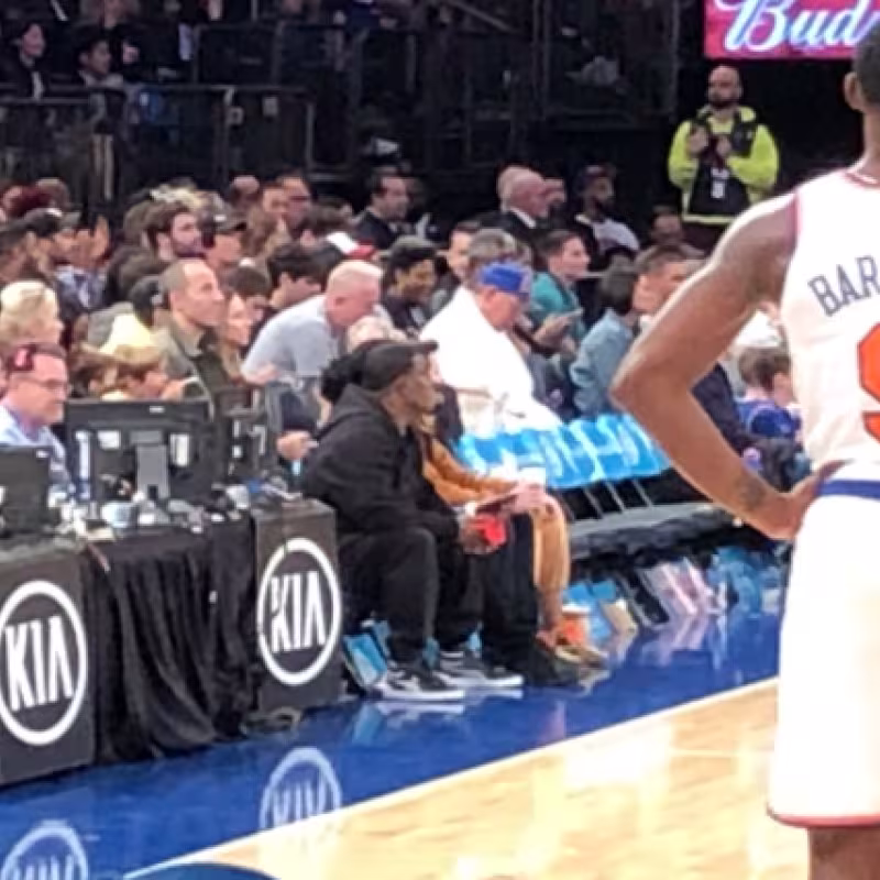 RJ Barrett, juagdor de New York Knicks. 