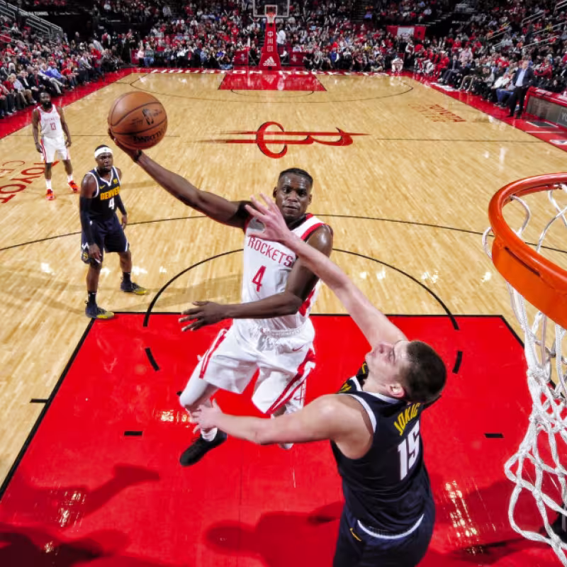 Houston Rockets y James Harden pueden con Denver Nuggets y Nikola Jokic