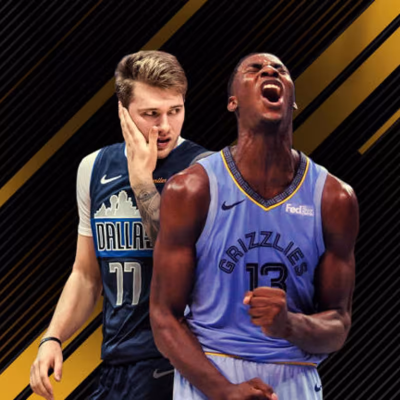 Luka Doncic y Jaren Jackson Jr, rookies de la NBA