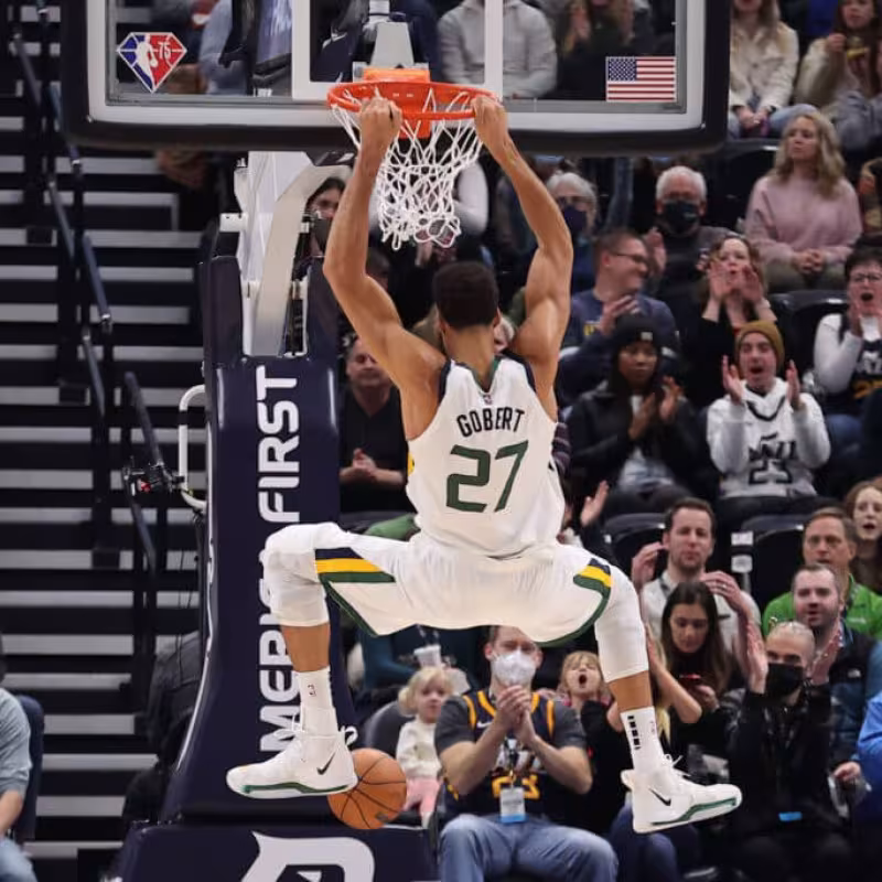 Rudy Gobert, posibilidad estadísticas NBA jamás vistas. Foto: gettyimages